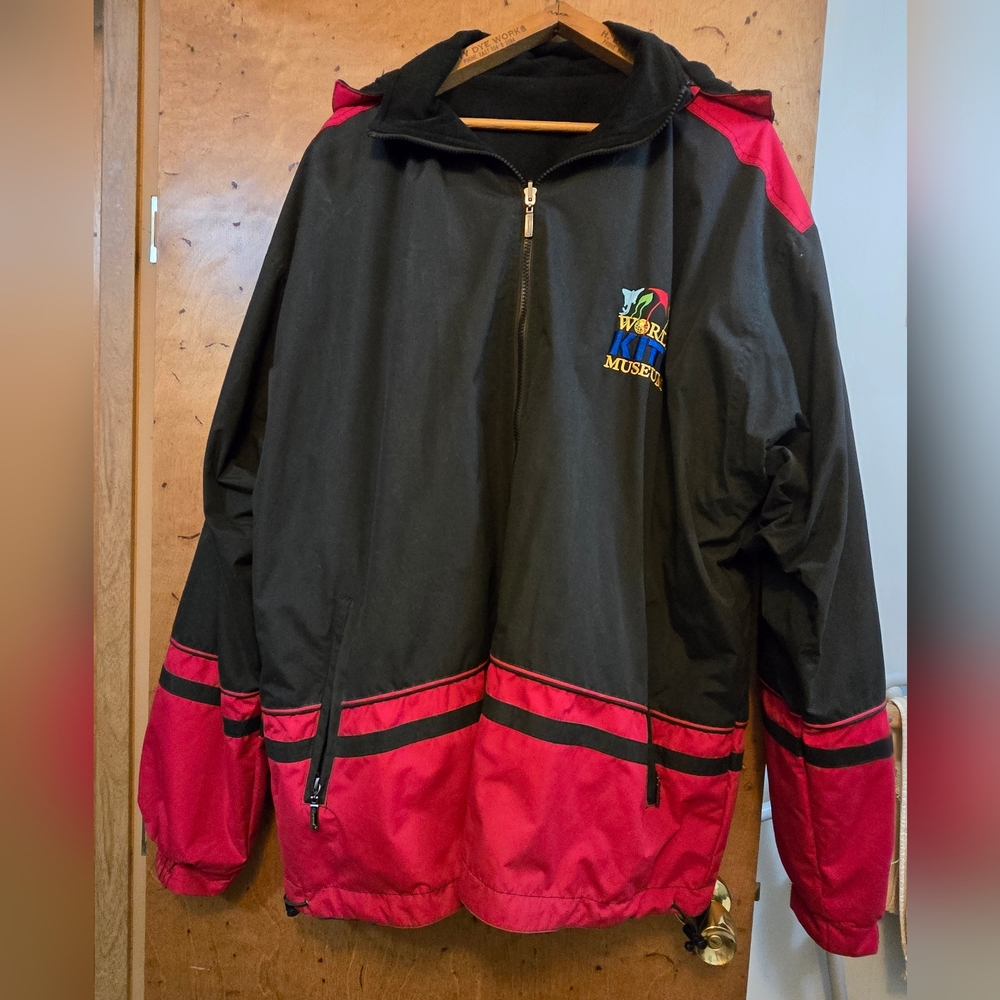 Unisex Black and Red Jacket